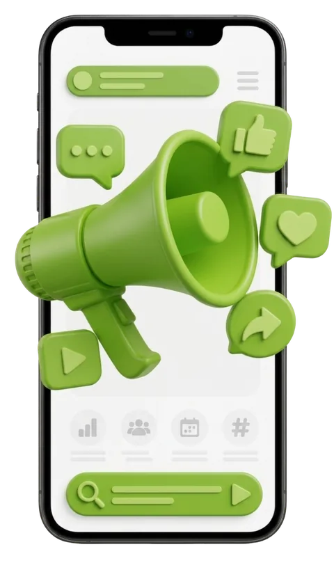 Site web affiché sur un téléphone