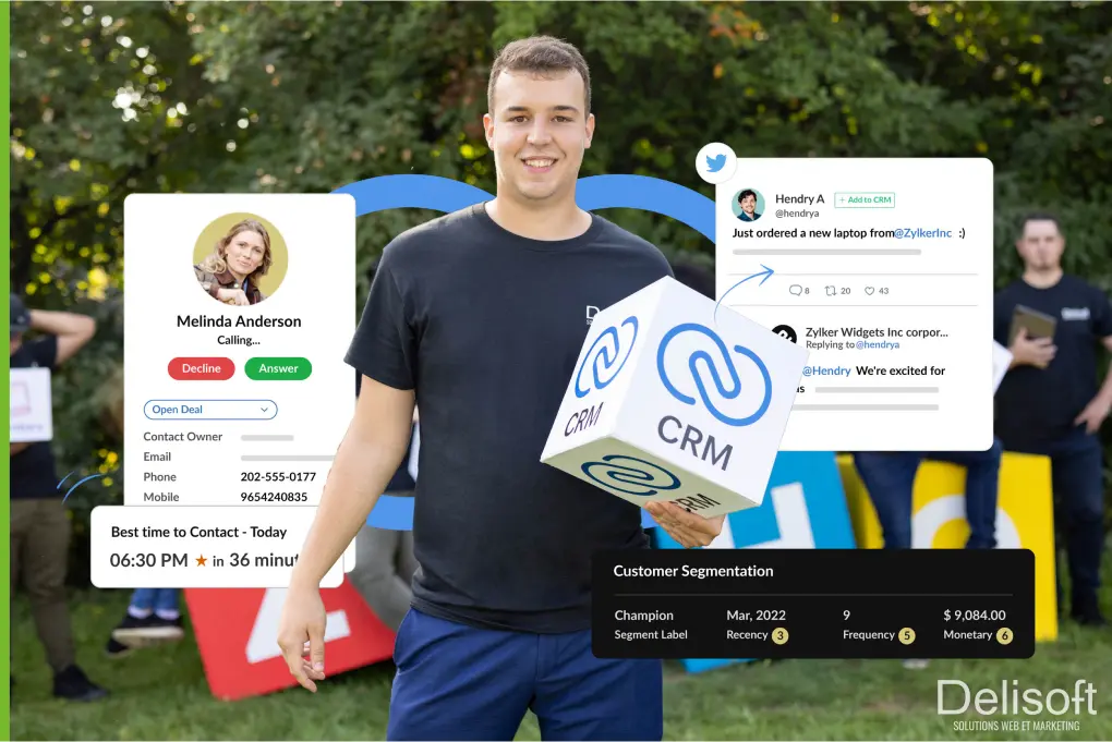 Connexion Zoho CRM : Gestion Efficace de vos Clients
